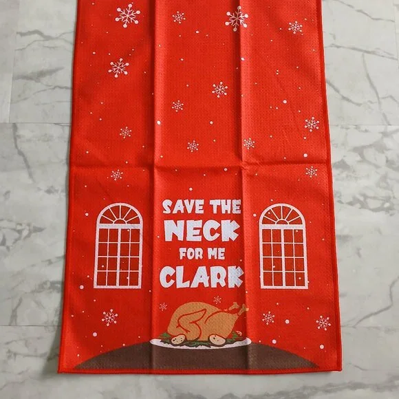 Christmas Vacation 2 pc Set Christmas Kitchen Towels - Picture 2 of 3